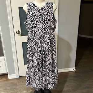J crew Tiered Maxi dress